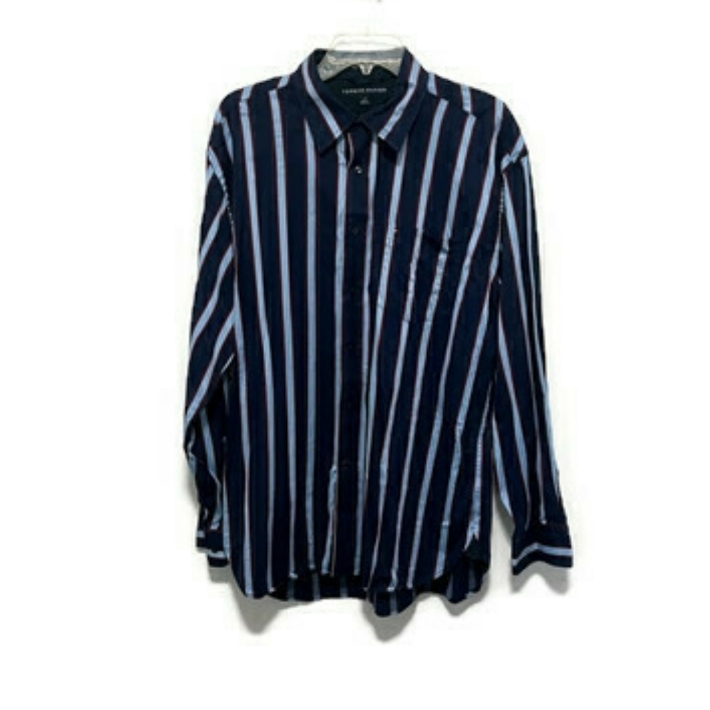 Tommy Hilfiger blue button up Sz L